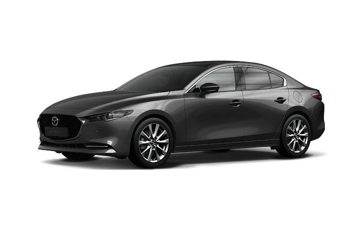 Mazda 3 màu xám 2025