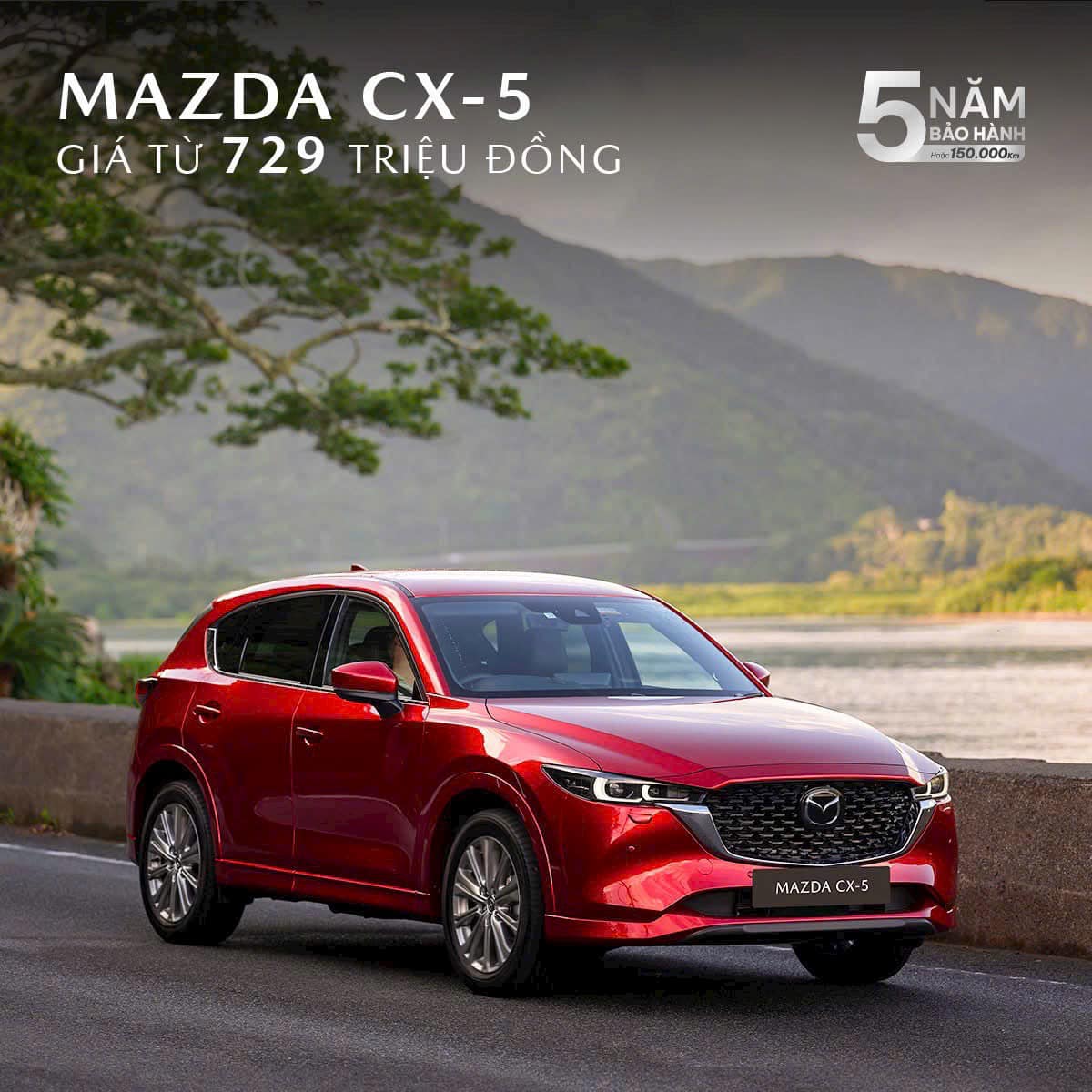 Ưu đãi khi lái thử Mazda CX-5 tại Mazda Phạm Văn Đồng